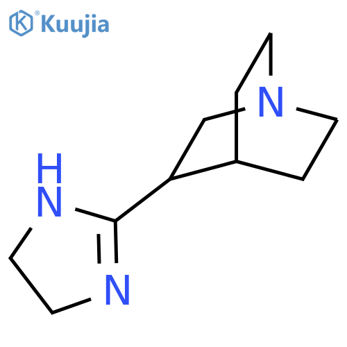 3-(4,5-dihydro-1H-imidazol-2-yl)-1-azabicyclo[2.2.2]octane structure