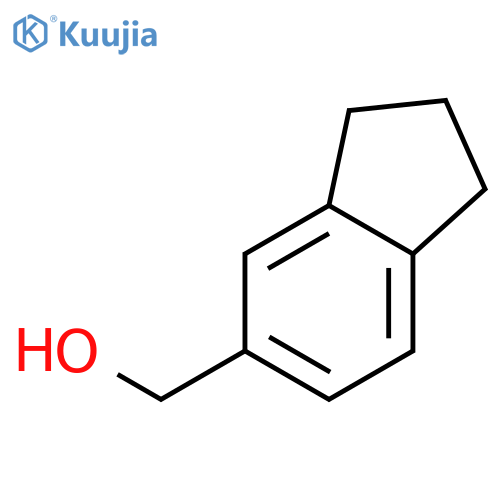 (2,3-dihydro-1H-inden-5-yl)methanol structure