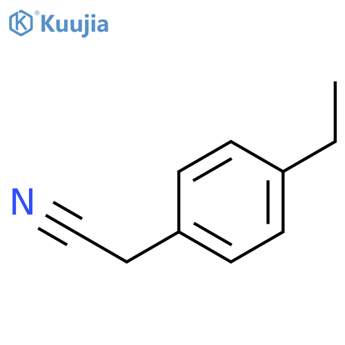 4-Ethylphenylacetonitrile structure