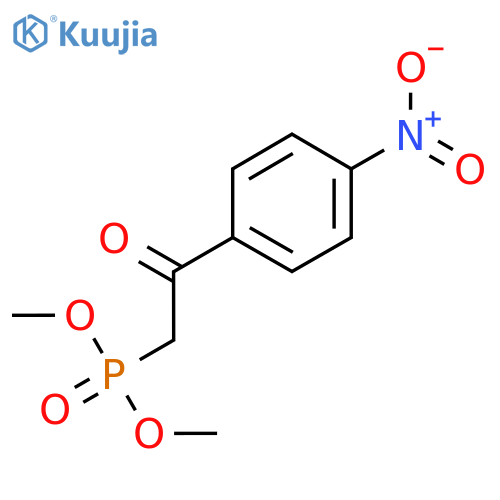 DIMETHYL [(4-NITROBENZOYL)METHYL]PHOSPHON/ATE structure