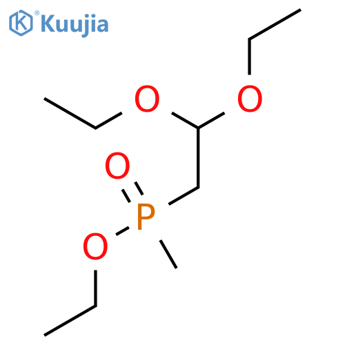 Phosphinic acid, (2,2-diethoxyethyl)methyl-, ethyl ester structure