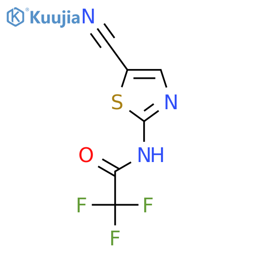 ACETAMIDE, N-(5-CYANO-2-THIAZOLYL)-2,2,2-TRIFLUORO- structure