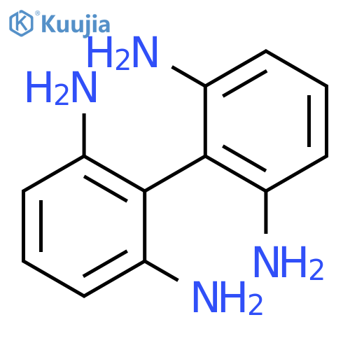 [1,1'-Biphenyl]-2,2',6,6'-tetramine structure