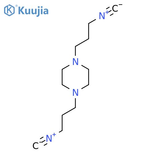 1,4-Bis(3-isocyanopropyl)piperazine structure