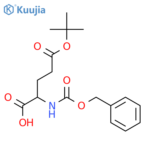z-d-Glu(otbu)-oh structure