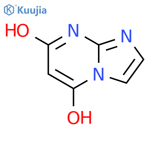 5-hydroxy-1H,7H-imidazo[1,2-a]pyrimidin-7-one structure