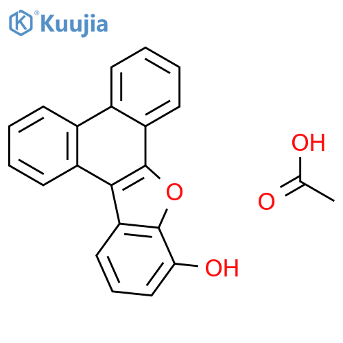 BENZO[B]PHENANTHRO[9,10-D]FURAN-10-OL, ACETATE structure