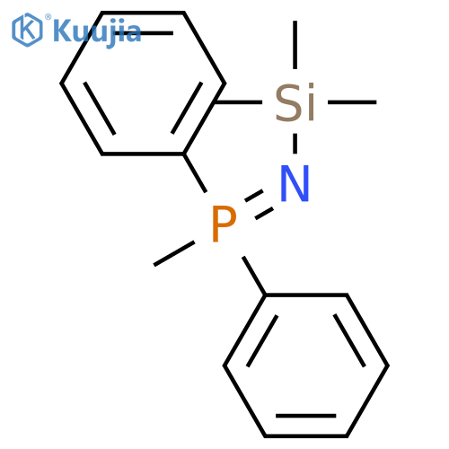 SILANAMINE, 1,1,1-TRIMETHYL-N-(METHYLDIPHENYLPHOSPHORANYLIDENE)- structure