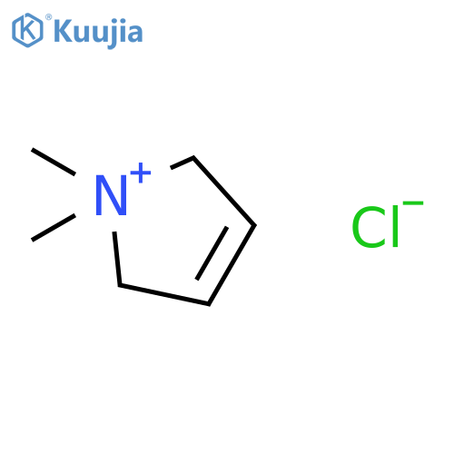 1H-PYRROLIUM, 2,5-DIHYDRO-1,1-DIMETHYL-, CHLORIDE structure