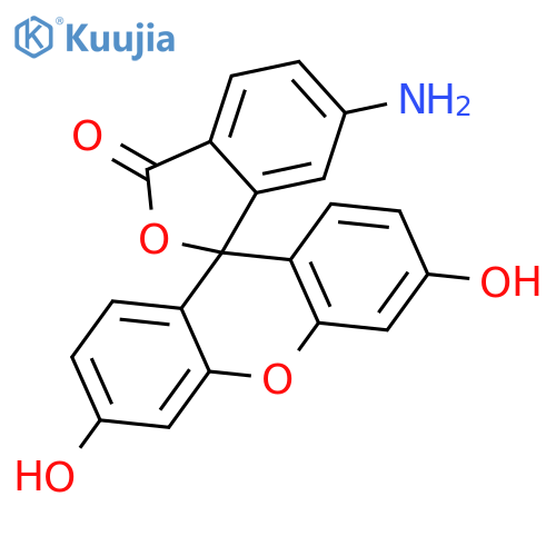 6-Aminofluorescein structure