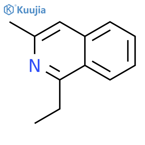Isoquinoline, 1-ethyl-3-methyl- structure