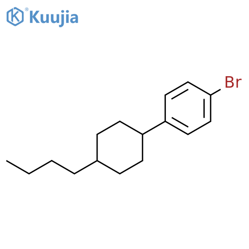 1-Bromo-4-(trans-4-butylcyclohexyl)benzene structure