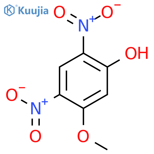 5-Methoxy-2,4-dinitrophenol structure