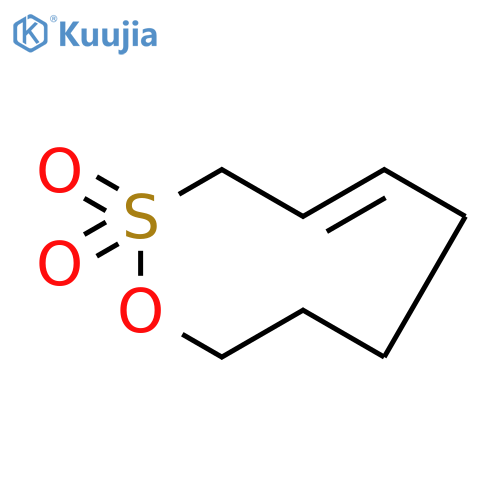 3H-1,2-OXATHIONIN, 6,7,8,9-TETRAHYDRO-, 2,2-DIOXIDE, (4Z)- structure