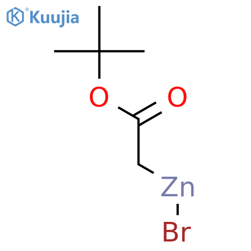 Zinc, bromo[2-(1,1-dimethylethoxy)-2-oxoethyl]- structure