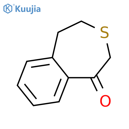 1,2,4,5-tetrahydro-3-benzothiepin-1-one structure