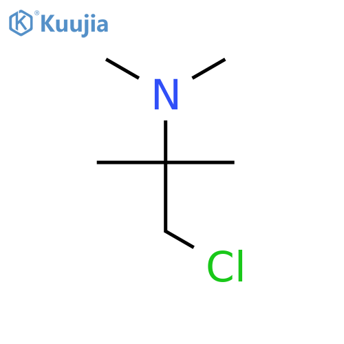 2-PROPANAMINE, 1-CHLORO-N,N,2-TRIMETHYL- structure