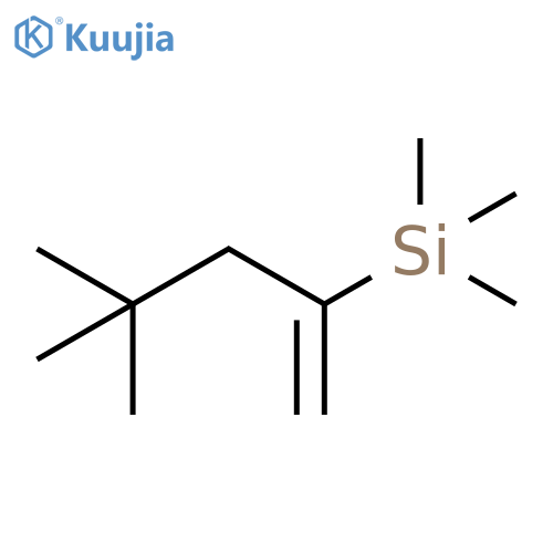 Silane, (3,3-dimethyl-1-methylenebutyl)trimethyl- structure