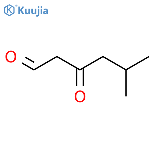 5-Methyl-3-oxohexanal structure