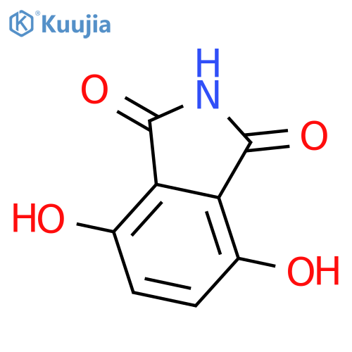 1H-Isoindole-1,3(2H)-dione,4,7-dihydroxy- structure