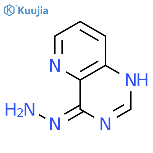 Pyrido[3,2-d]pyrimidin-4(1H)-one, hydrazone structure