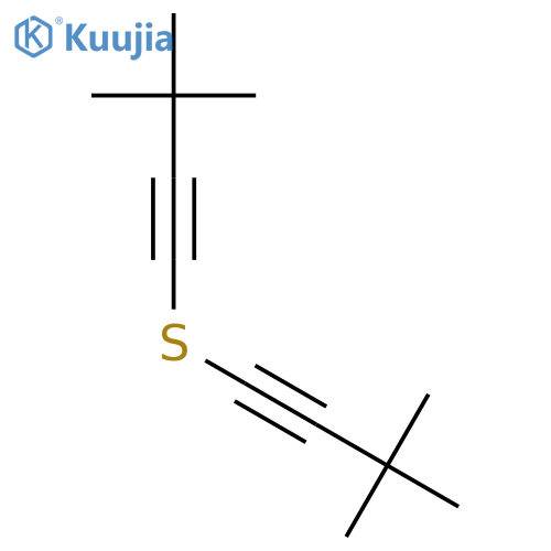1-Butyne, 1,1'-thiobis[3,3-dimethyl- structure