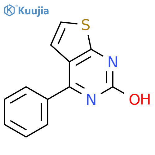 4-Phenyl-thieno[2,3-d]pyrimidin-2-ol structure