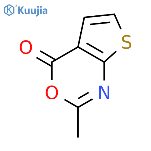 4H-Thieno[2,3-d][1,3]oxazin-4-one, 2-methyl- structure