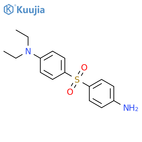 4-[(4-Aminophenyl)sulfonyl ]-n,n-diethylbenzenamine structure