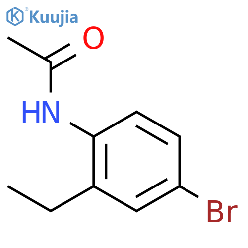 4'-Bromo-2’-ethylacetanilide structure