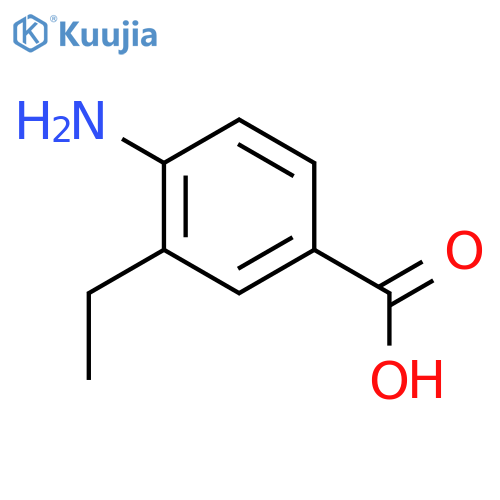 4-Amino-3-ethylbenzoic acid structure