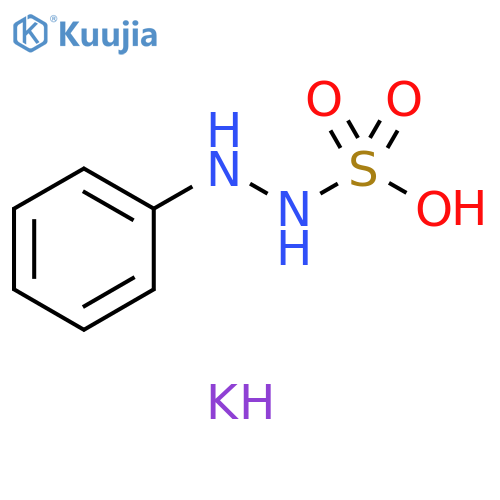 Hydrazinesulfonic acid, 2-phenyl-, monopotassium salt structure