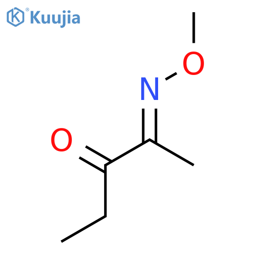 2,3-PENTANEDIONE, 2-(O-METHYLOXIME) structure