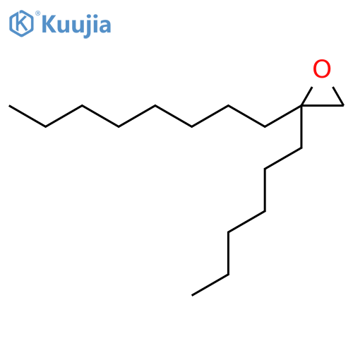 Oxirane, 2-hexyl-2-octyl- structure