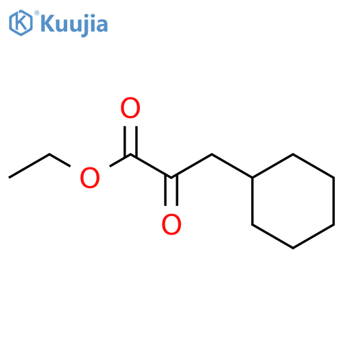 Ethyl 3-cyclohexyl-2-oxopropanoate structure