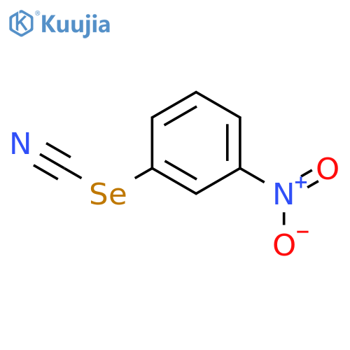 Selenocyanic acid, 3-nitrophenyl ester structure