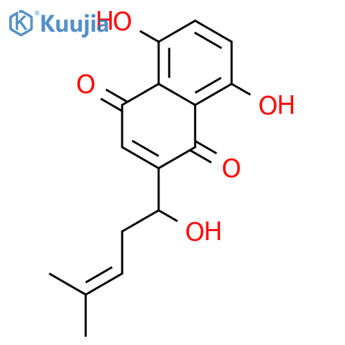 Shikonin structure