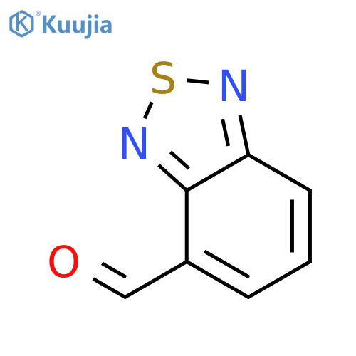 Benzo[c][1,2,5]thiadiazole-4-carbaldehyde structure