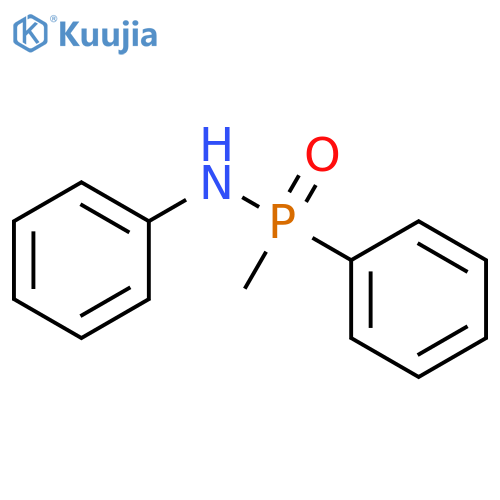 PHOSPHINIC AMIDE, P-METHYL-N,P-DIPHENYL- structure