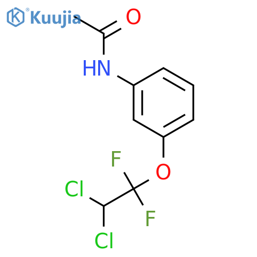Acetamide, N-[3-(2,2-dichloro-1,1-difluoroethoxy)phenyl]- structure