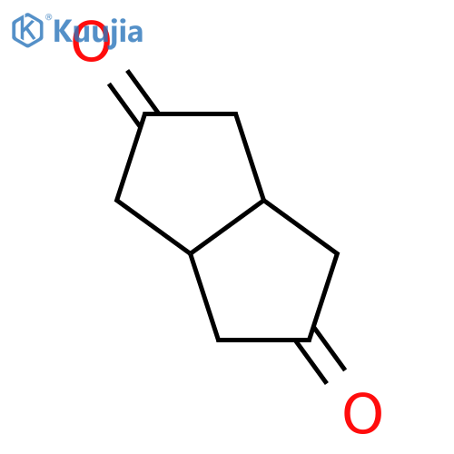cis-1,3,3a,4,6,6a-hexahydropentalene-2,5-dione structure