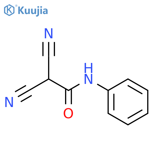 Acetamide, 2,2-dicyano-N-phenyl- structure