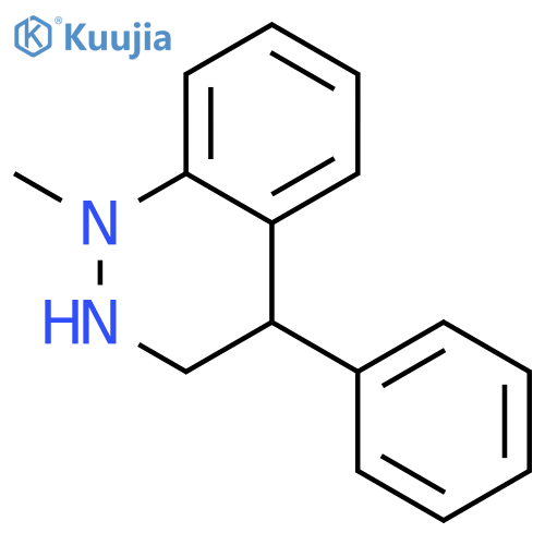 Cinnoline, 1,2,3,4-tetrahydro-1-methyl-4-phenyl- structure