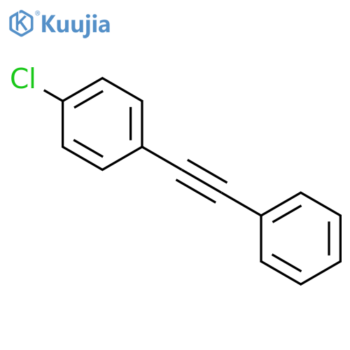 Benzene,1-chloro-4-(2-phenylethynyl)- structure