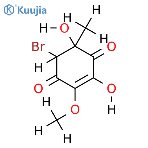 Fumigatin-bromhydrin structure