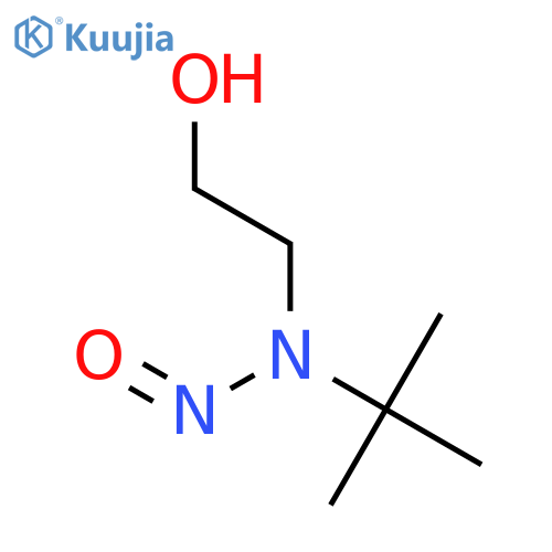 ETHANOL, 2-[(1,1-DIMETHYLETHYL)NITROSOAMINO]- structure