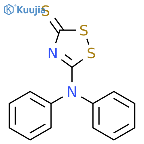 3H-1,2,4-DITHIAZOLE-3-THIONE, 5-(DIPHENYLAMINO)- structure