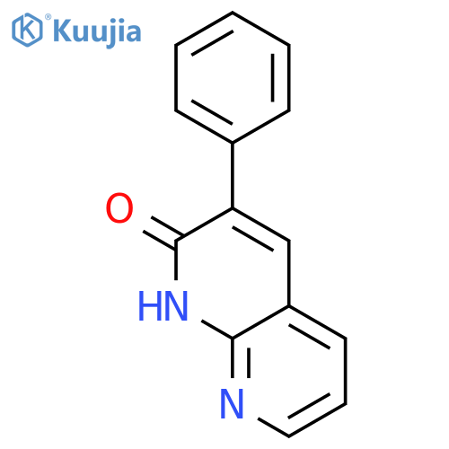 3-phenyl-1,2-dihydro-1,8-naphthyridin-2-one structure