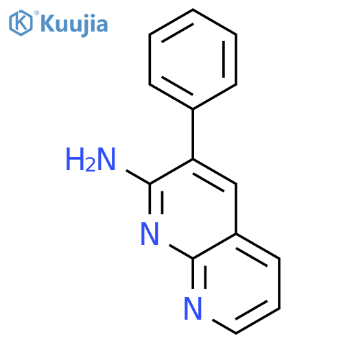 3-phenyl-1,8-naphthyridin-2-amine structure