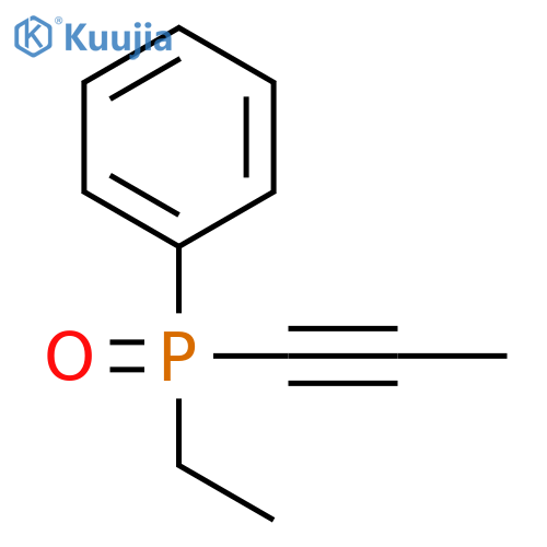 Phosphine oxide, ethylphenyl-1-propynyl- structure